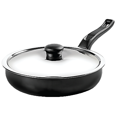 Deep Fry Pan with Stainless Steel Lid 23 CM