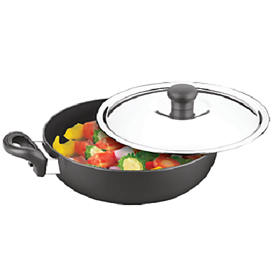 Kadai with Stainless Steel Lid 26 CM