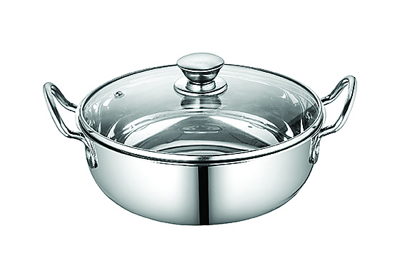 Kadai with Glass Lid 24 CM