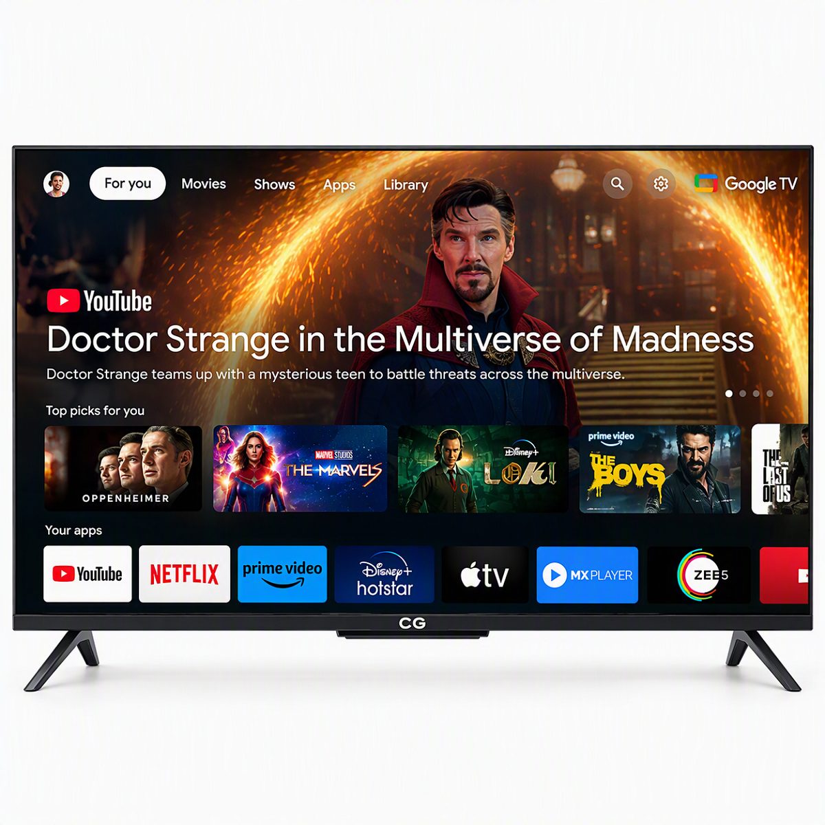 65″ 4K QLED TV